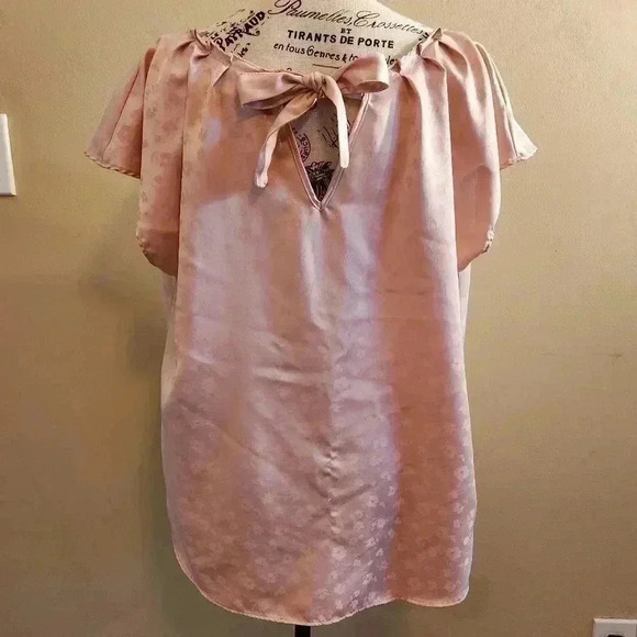 Lauren Conrad bow back blouse, XL - Picture 4 of 7